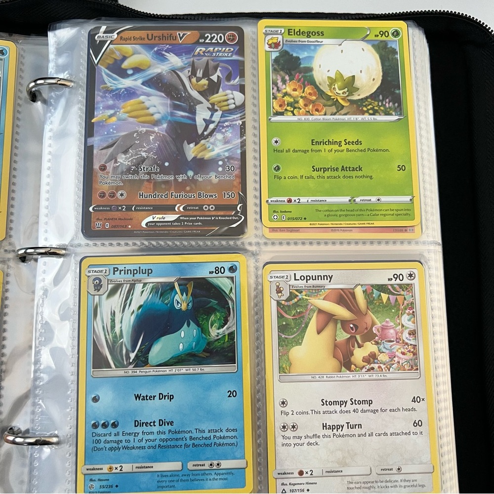 Pokemon Trading Card Lot with Red and White Case - Picture 5 of 5